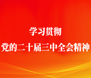 學(xué)習(xí)貫徹黨的二十屆三中全會(huì)精神
